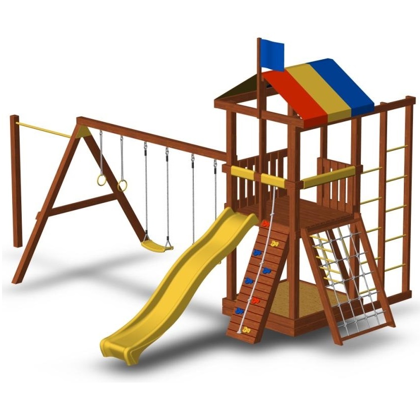 Детская площадка для дачи "Джунгли 6СТ"